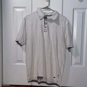 True Grit white polo shirt
